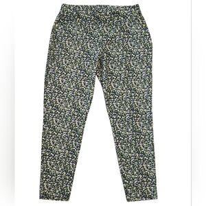 Michael Kors Green Floral Pants